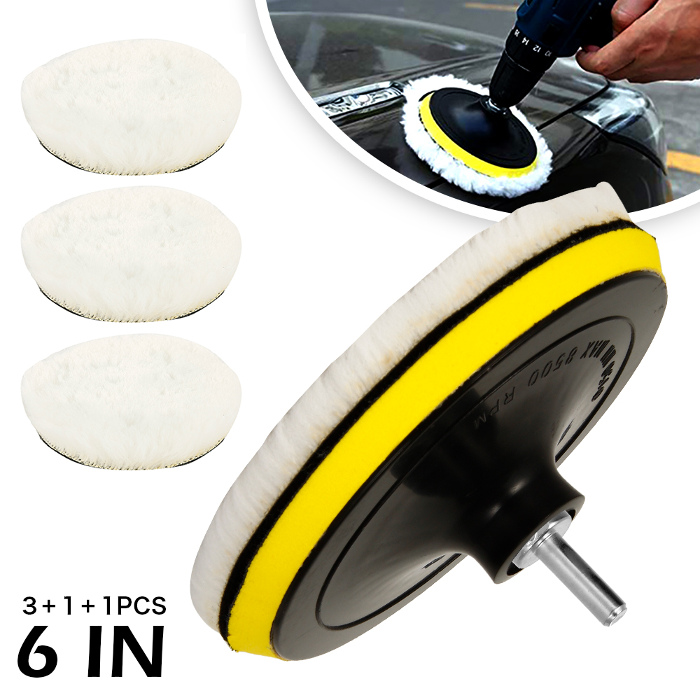 Polish Pad Set Buffer - 5 pezzi Set di tamponi per