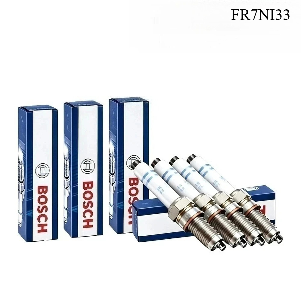 Bosch Spark Plug Iridium - Candela di accensione Bosch FR7NI33 per