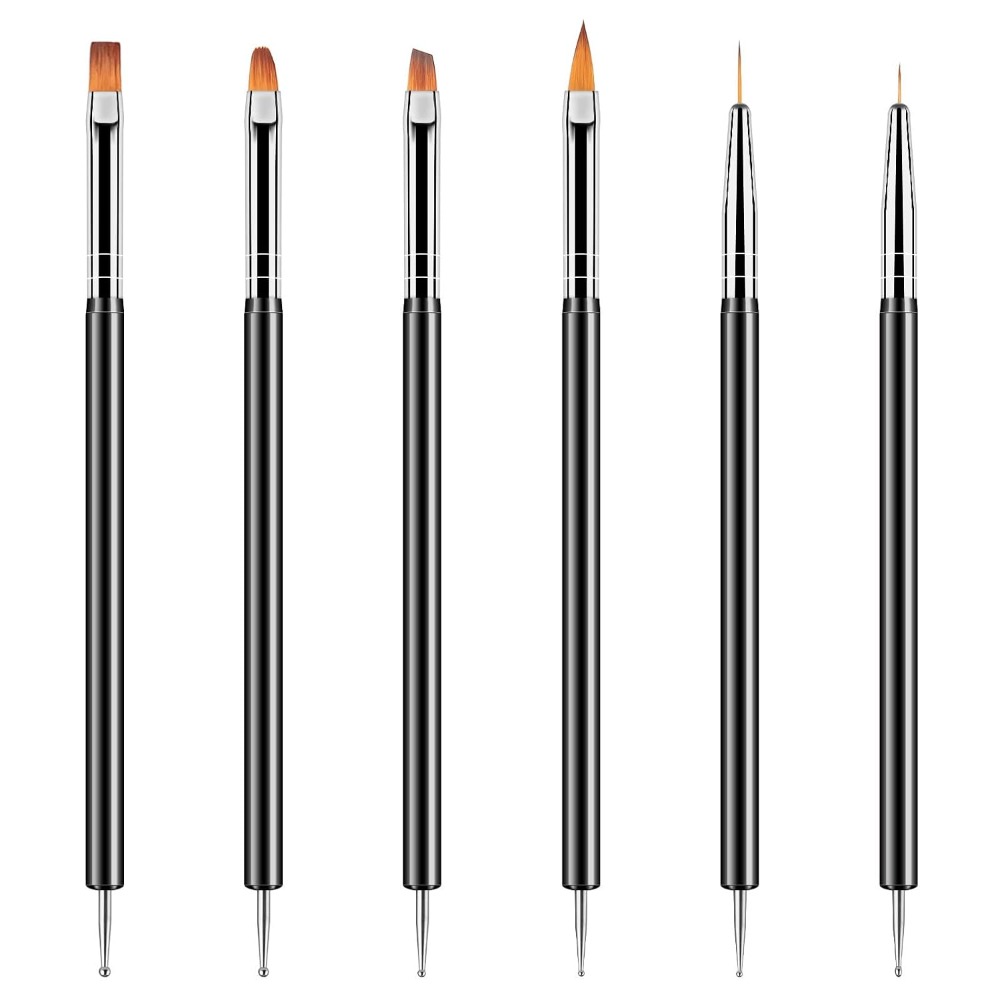 Detailing Brush Set - Kit 6 Pennelli Doppia Punta per