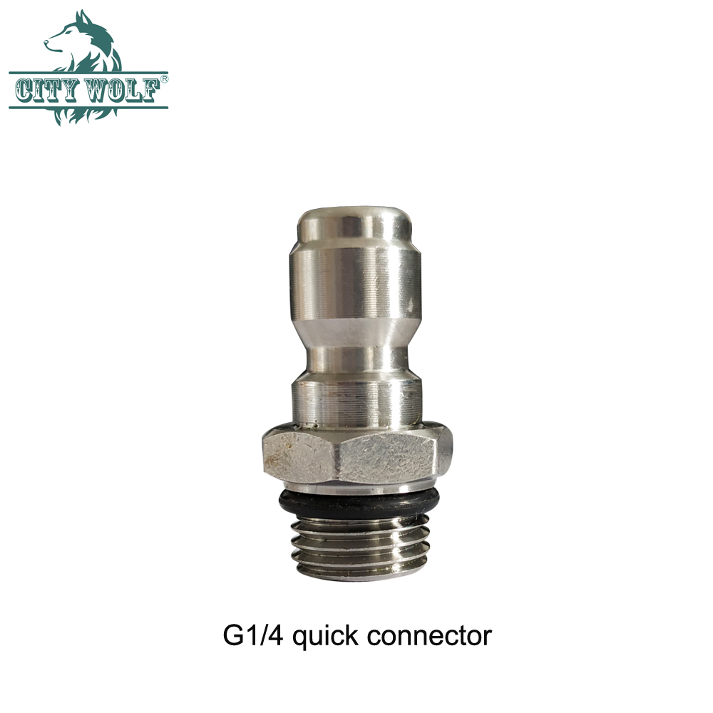 Foam Cannon Car Wash - City Wolf G1/4 Adattatore a sgancio