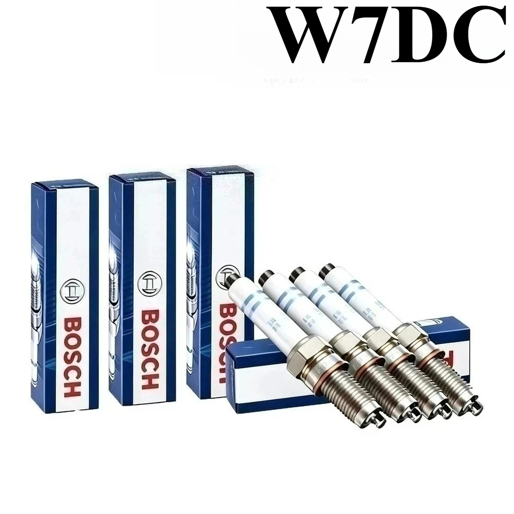 Bosch Spark Plug Copper - Candela d'Accensione Bosch W7DC Esagonale Grande