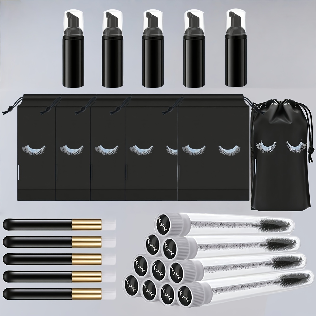 Kit per la cura delle ciglia d - Detailing Brush Set recensione e prezzo