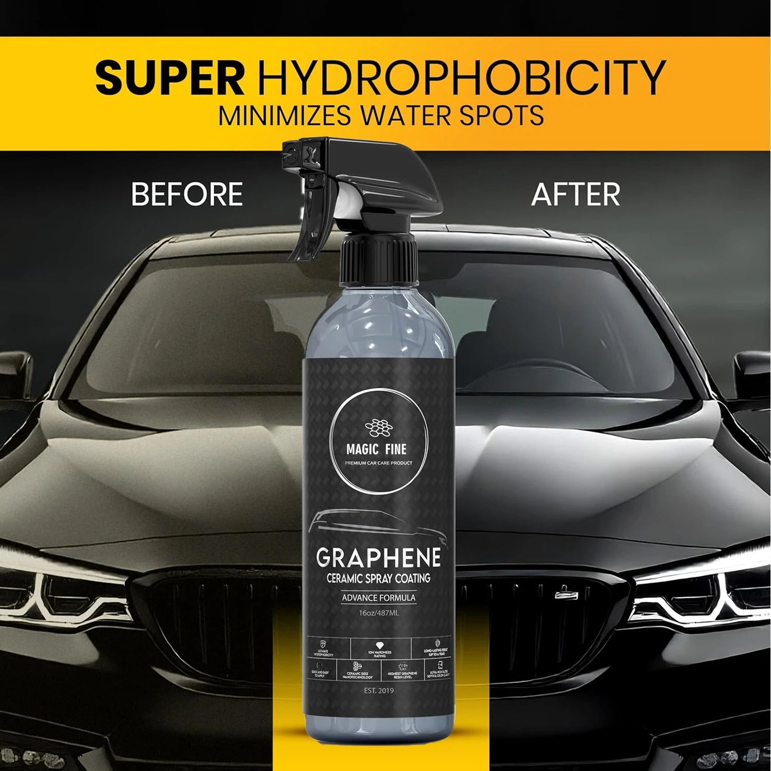 Rivestimento Spray in Ceramica - Car Wax Ceramic Coating recensione e prezzo