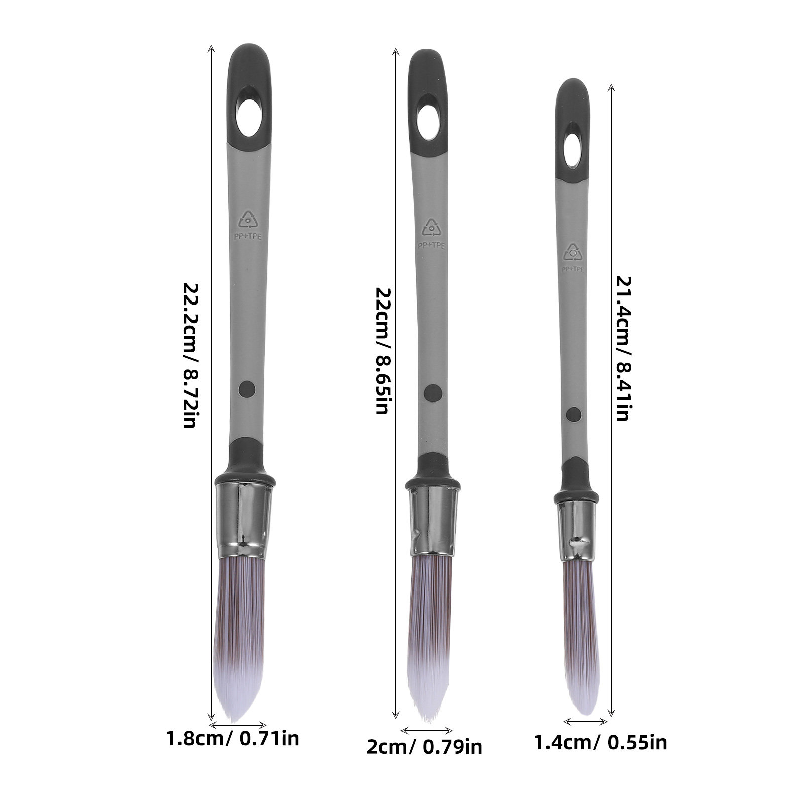 Set di 3 Pennelli per Fughe e  - Detailing Brush Set recensione e prezzo
