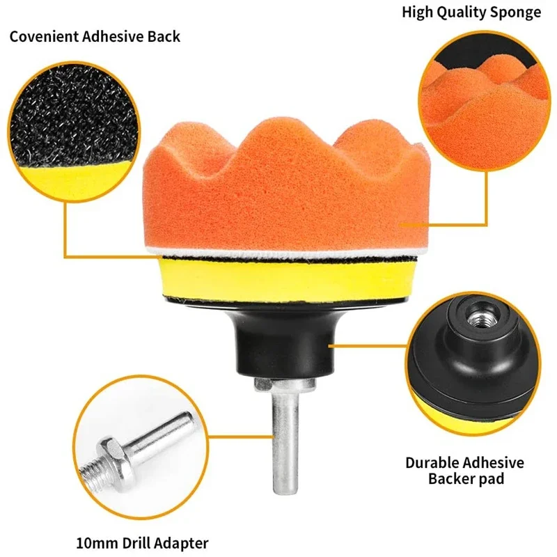 Kit di Spugne per Lucidatura A - Foam Cannon Car Wash recensione e prezzo