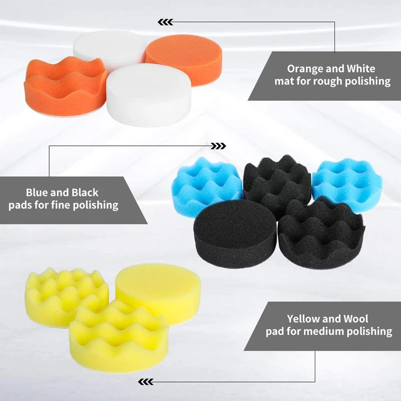 Kit di Spugne per Lucidatura A - Foam Cannon Car Wash recensione e prezzo